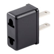 Adattatore per presa di corrente universale da viaggio da parete CA da spina USA, UE e AU a spina americana, US & EU & AU to US Plug