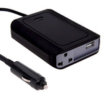 DY-200N, inverter di alimentazione per auto da 200 W CC 12 V a CA con porta USB da 500 mA e presa di alimentazione UE/USA, 110V, DY-200N