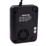 DY-200N, inverter di alimentazione per auto da 200 W CC 12 V a CA con porta USB da 500 mA e presa di alimentazione UE/USA, 110V, DY-200N