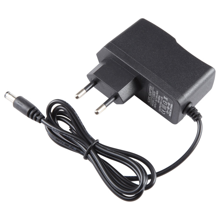 Adattatore di alimentazione CA 100-240 V a CC 6 V 2 A con spina UE di alta qualità, punte: 5,5 x 2,1 mm, lunghezza cavo: 1,1 m, EU Plug DC 6V 2A