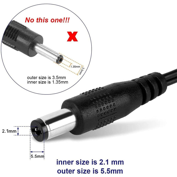 Adattatore di alimentazione CA 100-240 V a CC 6 V 2 A con spina UE di alta qualità, punte: 5,5 x 2,1 mm, lunghezza cavo: 1,1 m, EU Plug DC 6V 2A