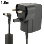 Adattatore alimentazione 5V 2A con spina UK e cavo 1,8m