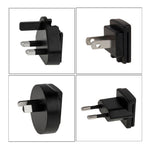 Adattatore alimentazione CA 100-240V a DC 12V 3A con 4 spine