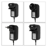Adattatore alimentazione CA 100-240V a DC 12V 3A con 4 spine