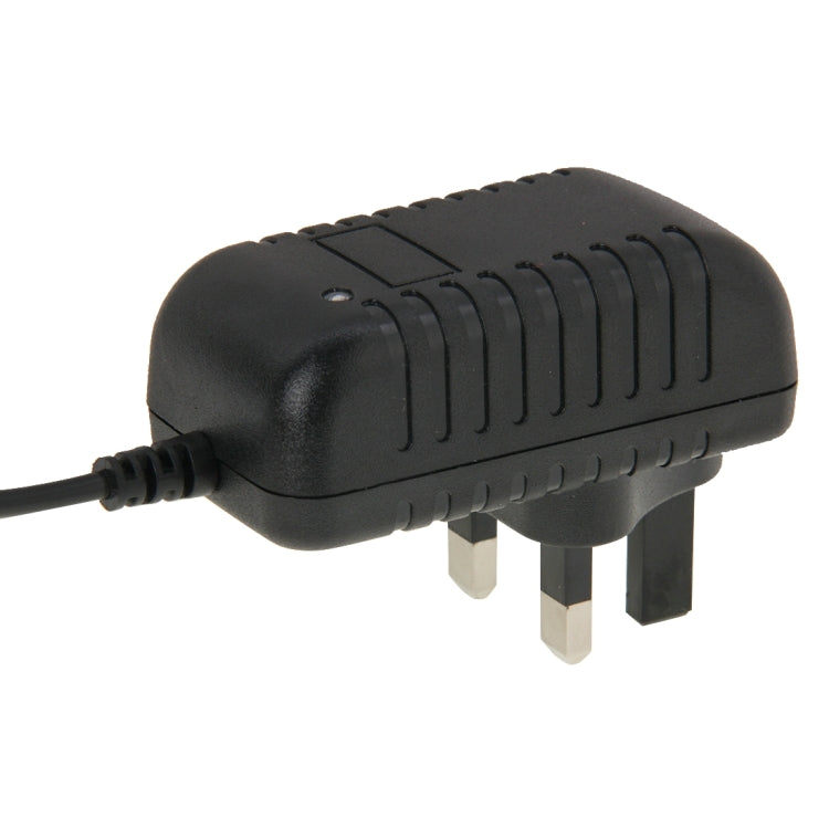 Adattatore di alimentazione CA da 100-240 V a CC 12 V 1 A con spina UK, punte: 5,5 x 2,1 mm, lunghezza del cavo: circa 90 cm, DC 12V 1A, UK Plug