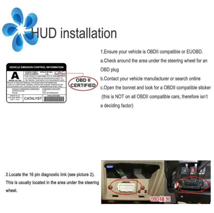 X5 HUD Head Up Display multi-auto universale da 3 pollici con sistema OBDII EOBD, sensori di luce, velocità di rotazione, unità di velocità di rotazione, contrassegno unità, tensione, temperatura dell'acqua, contrassegno di allarme, X5 HUD 3 inch