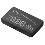 X5 HUD Head Up Display multi-auto universale da 3 pollici con sistema OBDII EOBD, sensori di luce, velocità di rotazione, unità di velocità di rotazione, contrassegno unità, tensione, temperatura dell'acqua, contrassegno di allarme, X5 HUD 3 inch