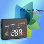 X5 HUD Head Up Display multi-auto universale da 3 pollici con sistema OBDII EOBD, sensori di luce, velocità di rotazione, unità di velocità di rotazione, contrassegno unità, tensione, temperatura dell'acqua, contrassegno di allarme, X5 HUD 3 inch