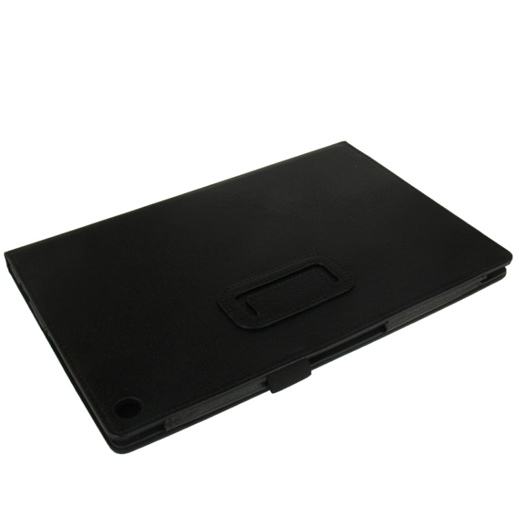 Custodia in pelle con supporto per Sony Xperia Tablet Z