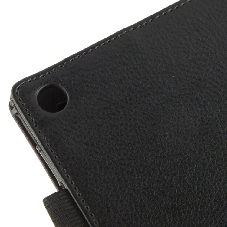 Custodia in pelle con supporto per Sony Xperia Tablet Z2
