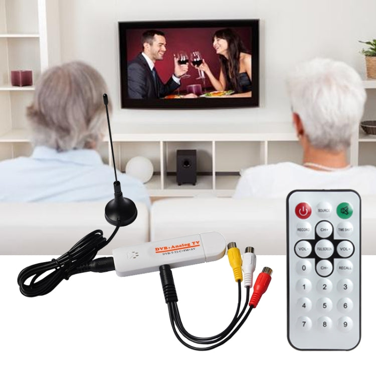 Chiavetta TV analogica USB con ingresso AV per PC