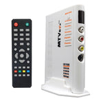 TV-Box LCD HD con telecomando e ingressi AV, VGA, S-Video
