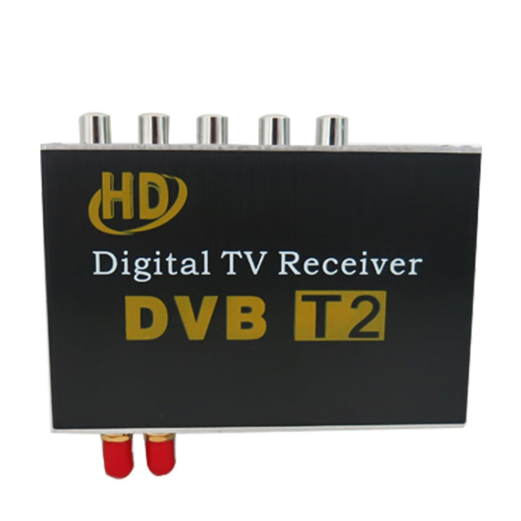 Ricevitore TV DVB-T2 per auto digitale mobile H.264 / AVC MPEG4 ad alta velocità 90 km/h, adatto per Europa / Singapore / Tailandia / Africa ecc.Mercato