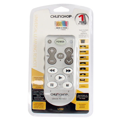 Telecomando universale ChunGhop L102 per apprendimento