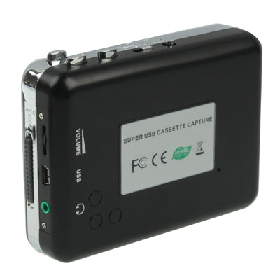 Convertitore da cassetta a MP3 USB per PC nero