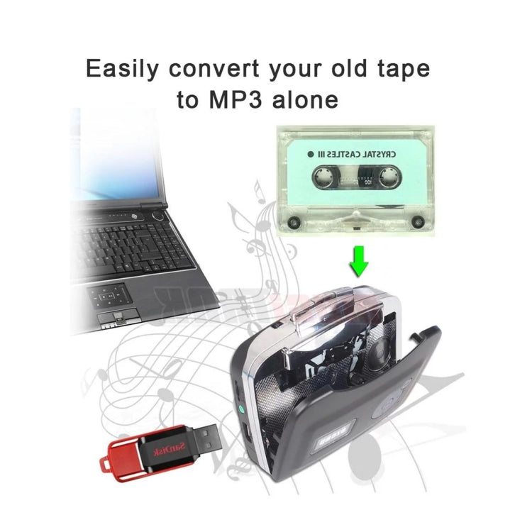 Convertitore da cassetta a MP3 Ezcap 230 per acquisire il lettore musicale audio, Ezcap 230