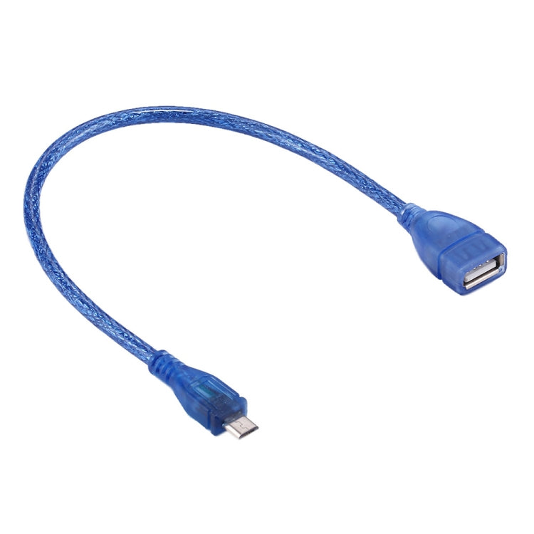 Cavo adattatore OTG micro USB maschio a USB 2.0 femmina 29 cm