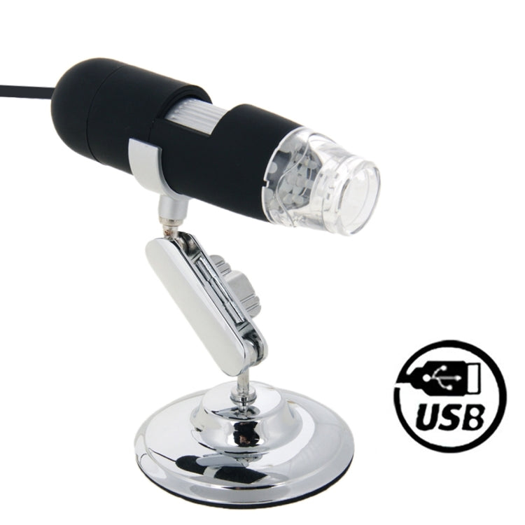 Microscopio digitale USB 2.0 da 1,3 megapixel 500X con 8 LED, 500X