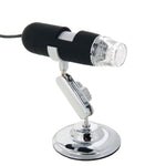 Microscopio digitale USB 2.0 1,3MP 500X con 8 LED