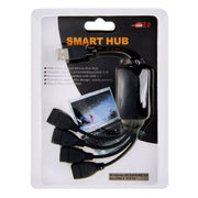 Hub cavo universale ad alta velocità USB 2.0 480 Mbps a 4 porte per PC