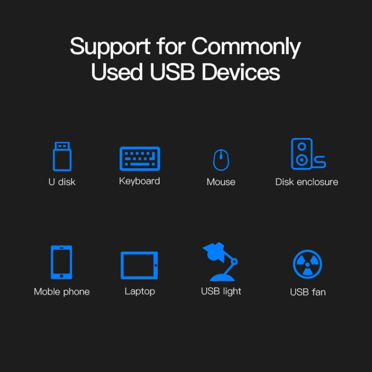 Adattatore splitter USB HUB USB 2.0 a 4 porte con tazza antipolvere, with Anti Dust Cup