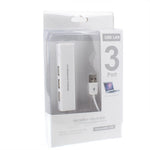 Rete USB a 1 porta con hub USB a 3 porte su scheda adattatore Lan Ethernet RJ45 femmina, USB 2.0