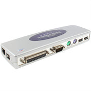 Docking station USB 2.0 ad alta velocità con 8 porte (2xUSB 2.0 + mouse PS2 + tastiera PS2 + RS232 + DB25 + LAN + upstream),Nero, Docking Station (Silver), Docking Station (Black)
