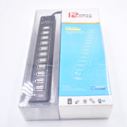 HUB USB 2.0 a 12 porte, adatto per notebook/netbook