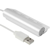 Mini splitter USB in alluminio HUB USB 2.0 a 4 porte da 480 Mbps ad alta velocità