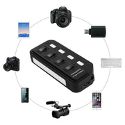 Hub USB 3.0 a 4 porte con switch individuali per ciascuna porta di trasferimento dati