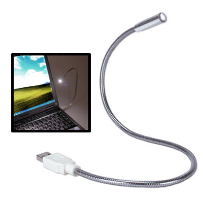 Luce LED flessibile USB 27 cm per PC e notebook