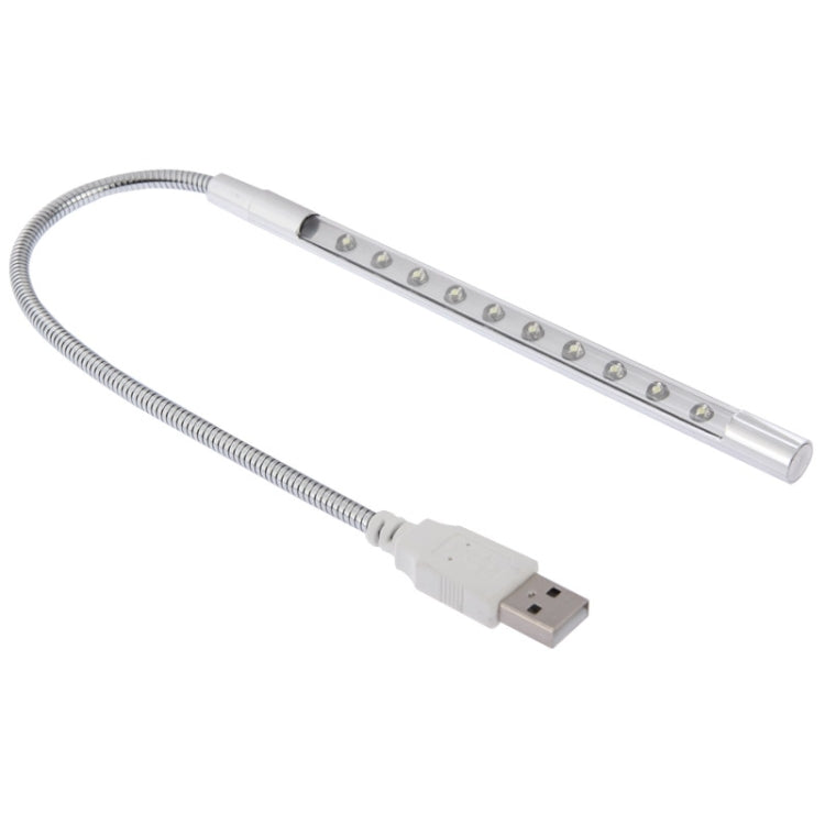 Luce LED USB portatile ultra luminosa a 10 LED