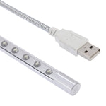 Luce LED USB portatile ultra luminosa a 10 LED