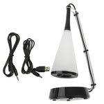 Sensore tattile + Mini altoparlante Bluetooth V4.0, With Bluetooth Speaker/Black, With Bluetooth Speaker/White