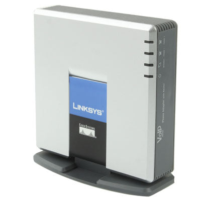Adattatore telefonico LINKSYS SPA2102 VOIP PSTN sbloccato con 2 porte FXS + WAN, 2x FXS + WAN Port