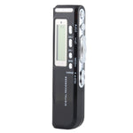 Registratore vocale digitale 4GB con funzione VOX nero