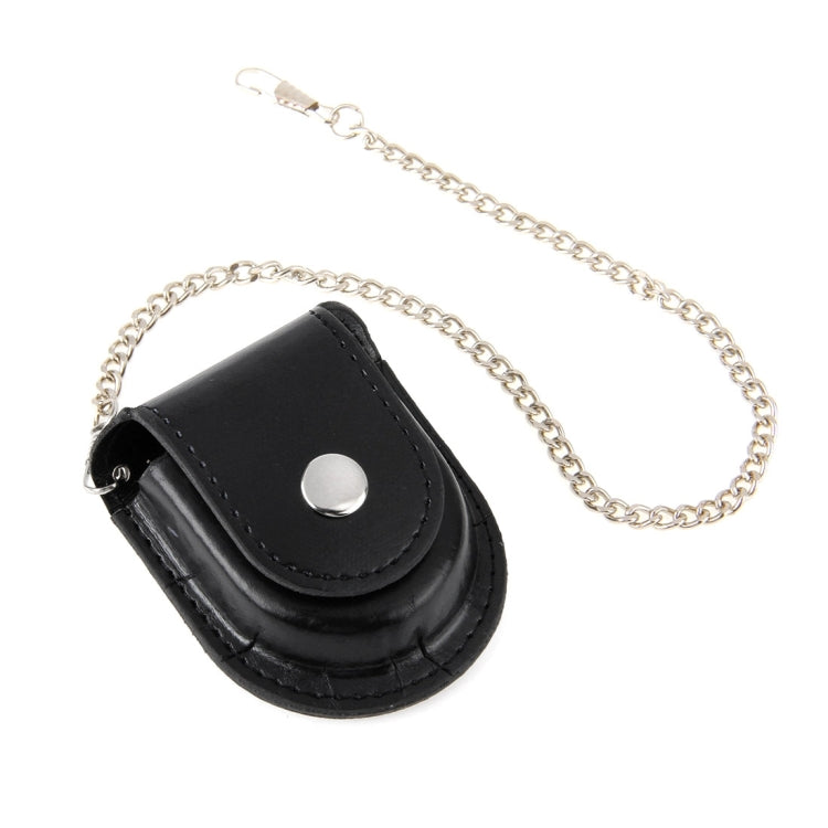 Fondina per orologio da tasca retrò/custodia in pelle/marsupio con catena, Retro Pocket