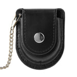 Fondina per orologio da tasca retrò/custodia in pelle/marsupio con catena, Retro Pocket