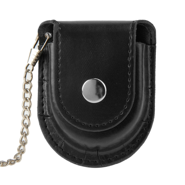 Fondina per orologio da tasca retrò/custodia in pelle/marsupio con catena, Retro Pocket