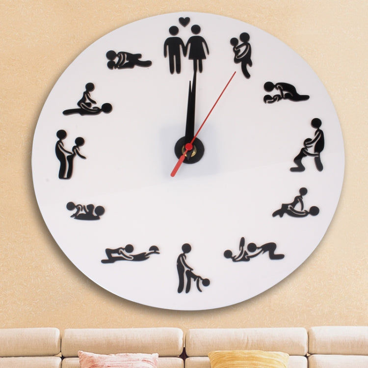 Orologio da parete Sex Position Clock 30 cm