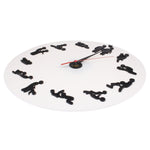 Orologio con posizione sessuale/Orologio da parete novità Orologio per adulti, Sex Position Clock