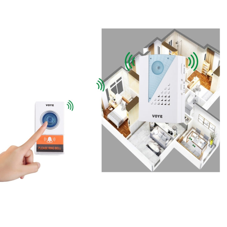 Campanello wireless VOYE V001A con telecomando 38 suoni