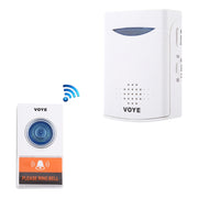 VOYE V006A Campanello wireless con telecomando per musica domestica con 38 suoni di polifonia, V006A