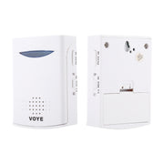 VOYE V006A Campanello wireless con telecomando per musica domestica con 38 suoni di polifonia, V006A