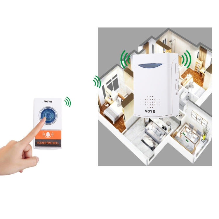 VOYE V006A Campanello wireless con telecomando 38 suoni