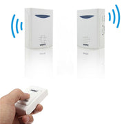 Campanello per porta con telecomando wireless VOYE V006B2 con doppio ricevitore, V006B2