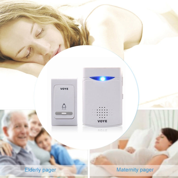 Campanello porta wireless VOYE V006B2 con doppio ricevitore