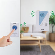 Campanello senza fili VOYE V001AB con 2 telecomandi, V001AB