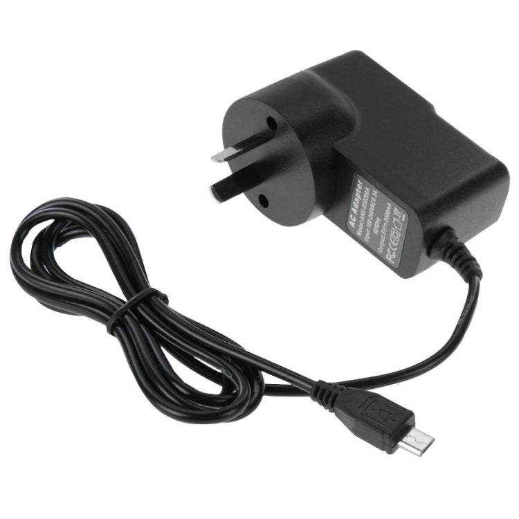 Caricabatterie micro USB 5V 2A spina AU per tablet e telefoni
