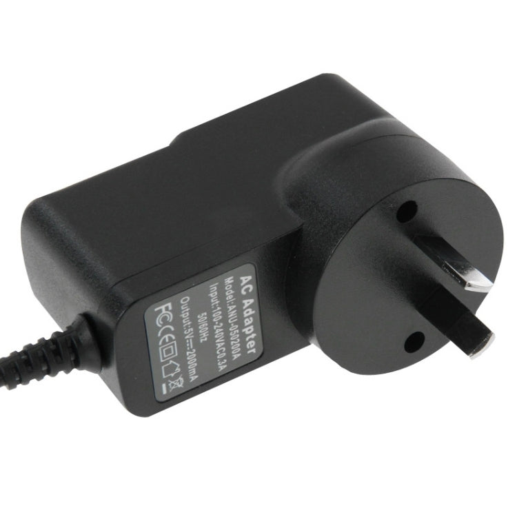 Caricabatterie micro USB 5V 2A spina AU per tablet e telefoni